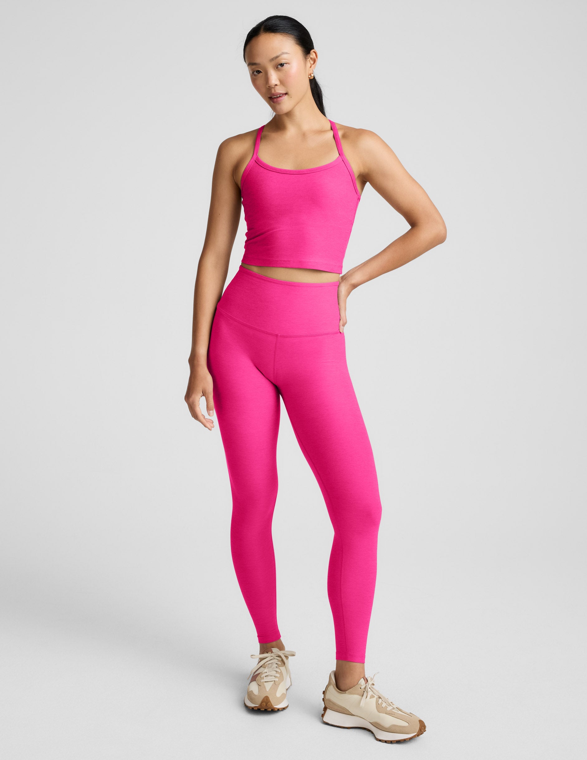 Spacedye??? Slim Racerback Cropped Tank - Image 2