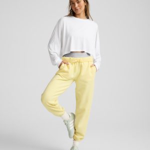 Studio Luxe Cropped Long Sleeve Tee