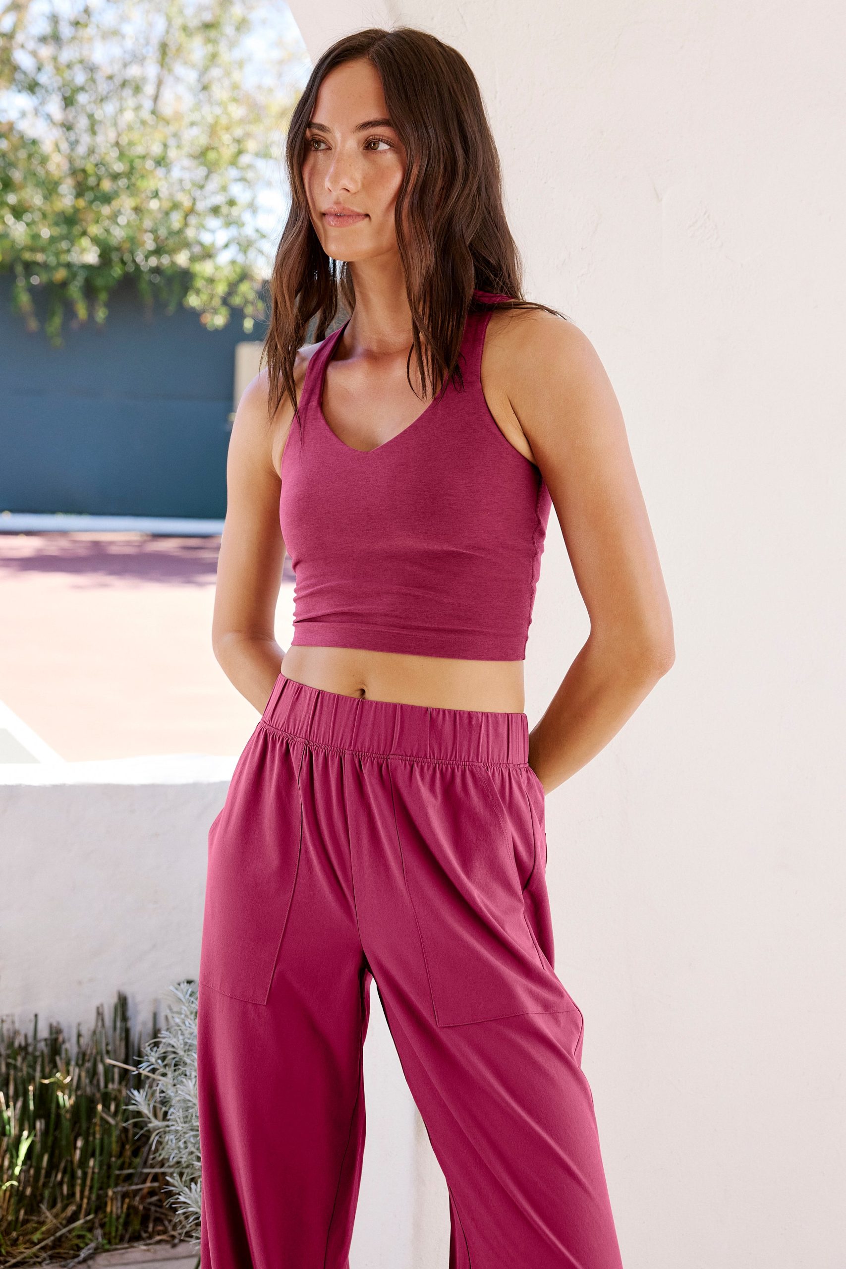 Spacedye??? Twist Through Cropped Tank - Image 2