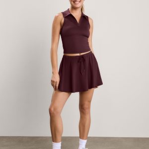 Sport Active Drawcord Mini Skirt