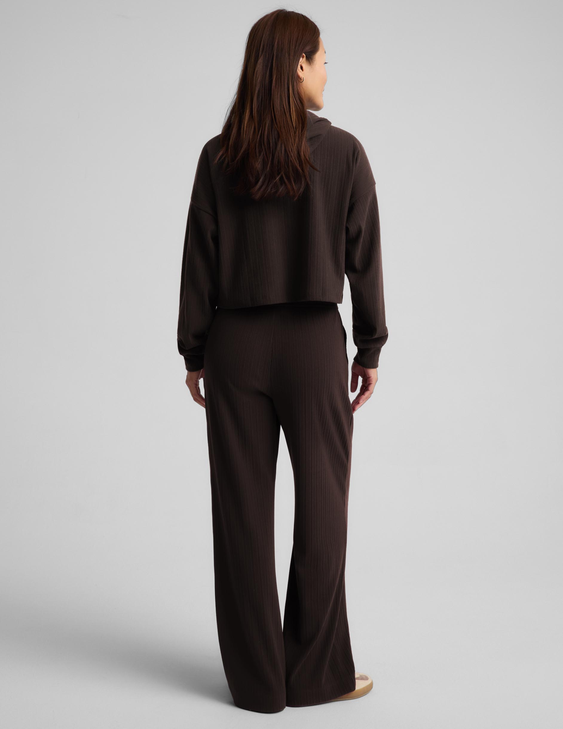 Breathe Easy Ribbed Wide Leg Pant - Image 2