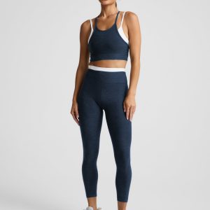 Spacedye??? Layered High Waisted Midi Legging