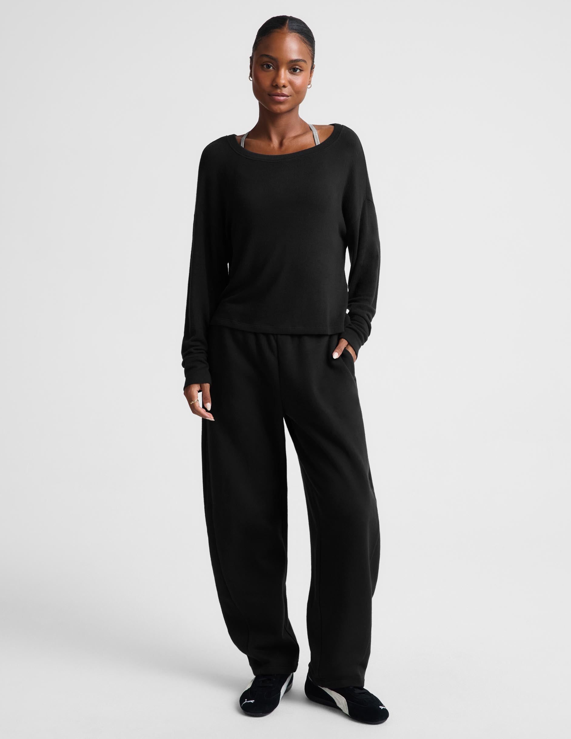 LuxeFleece 2.0??? Barrel Leg Sweatpant