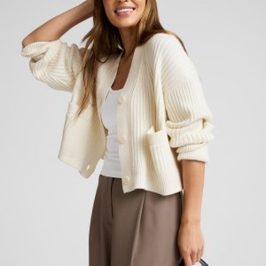 Wool Blend Cardigan