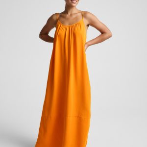 Sunkissed Cupro Maxi Dress