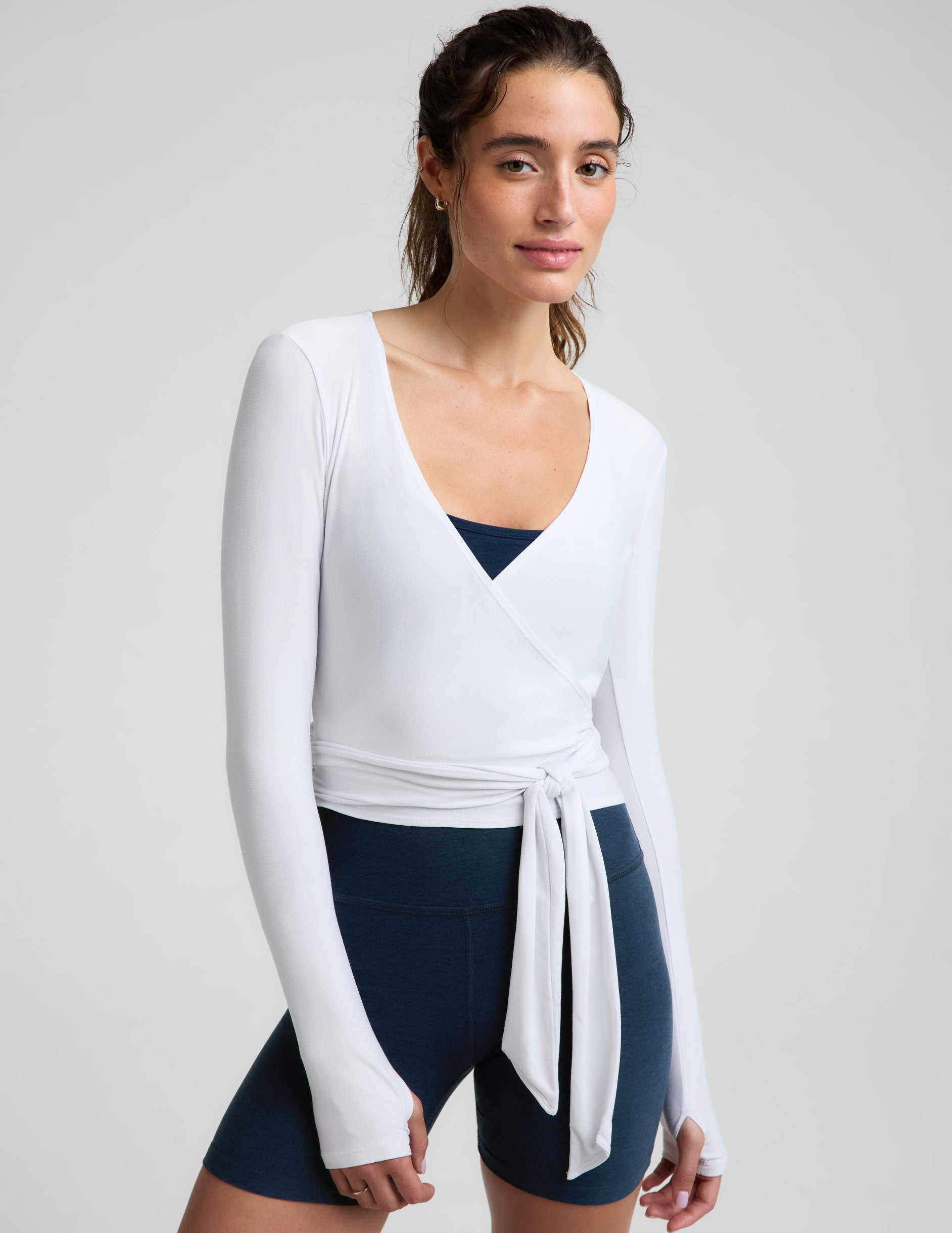 Featherweight Waist No Time Wrap Top - Image 3