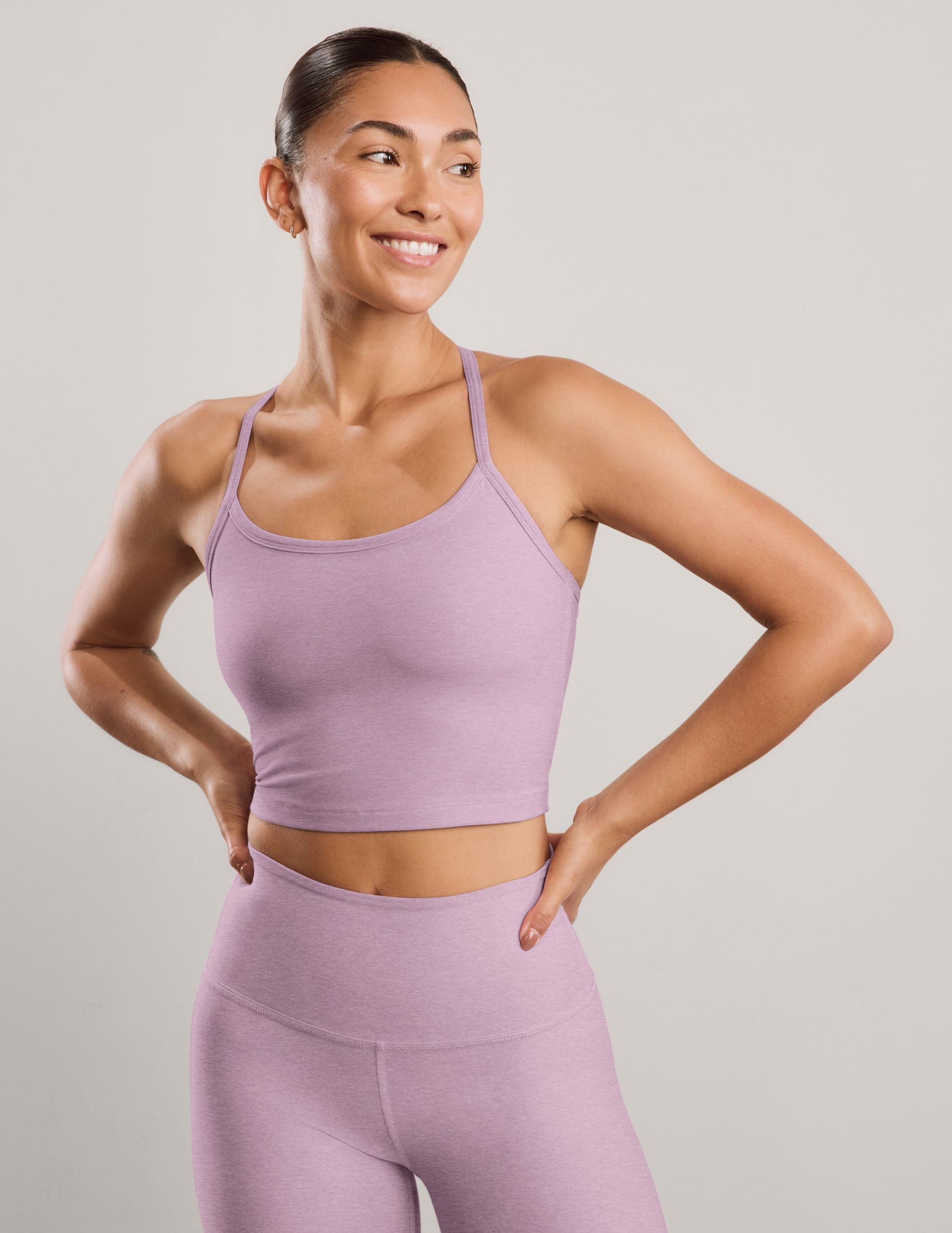 Spacedye??? Slim Racerback Cropped Tank - Image 2