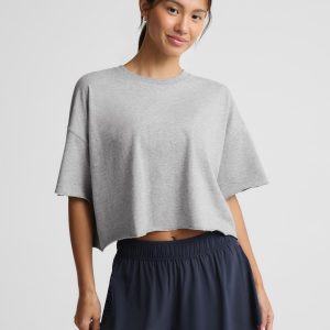 SoftKnit Better Than Ever Cropped Cotton Tee