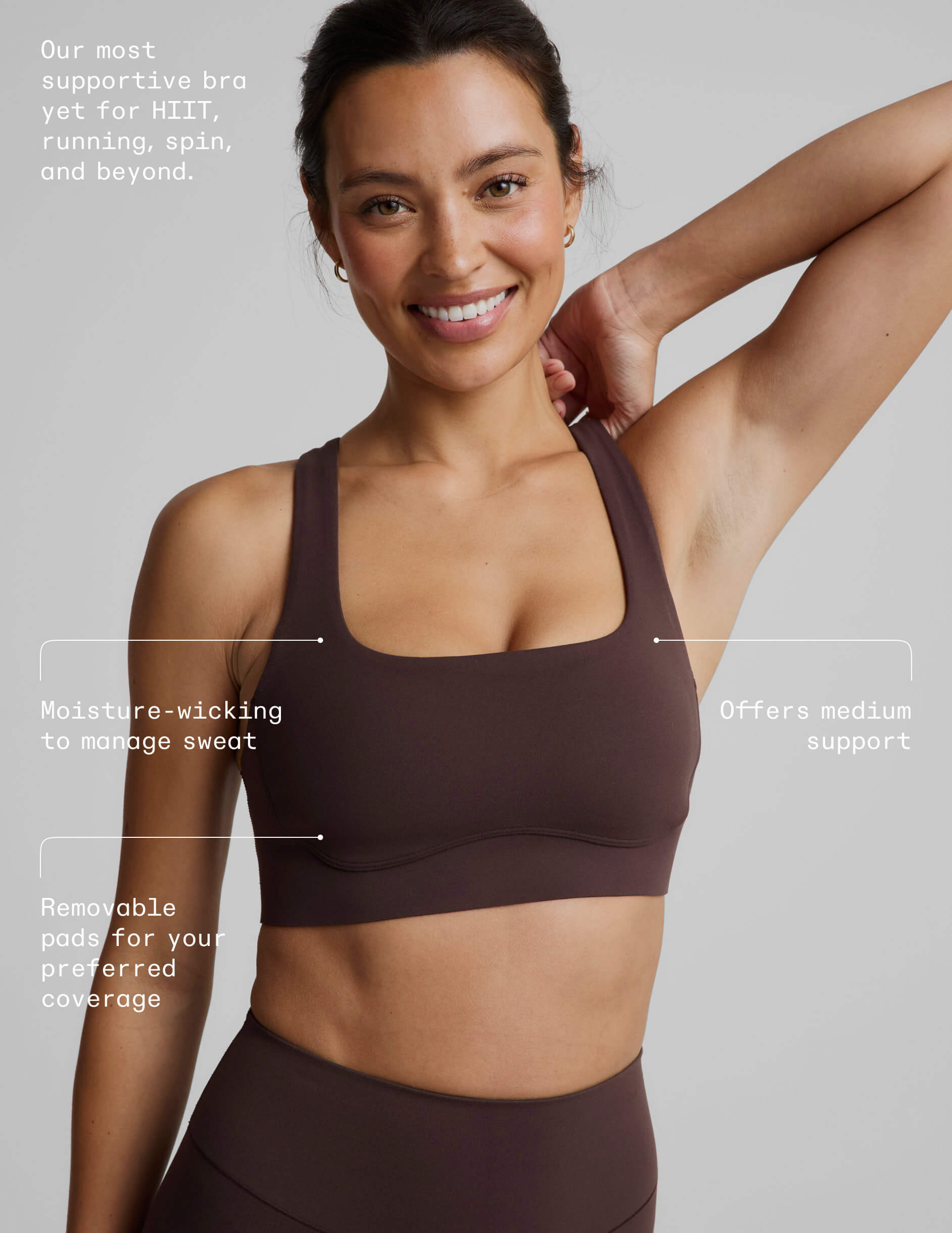 glowzone? Medium Impact Bra - Image 2