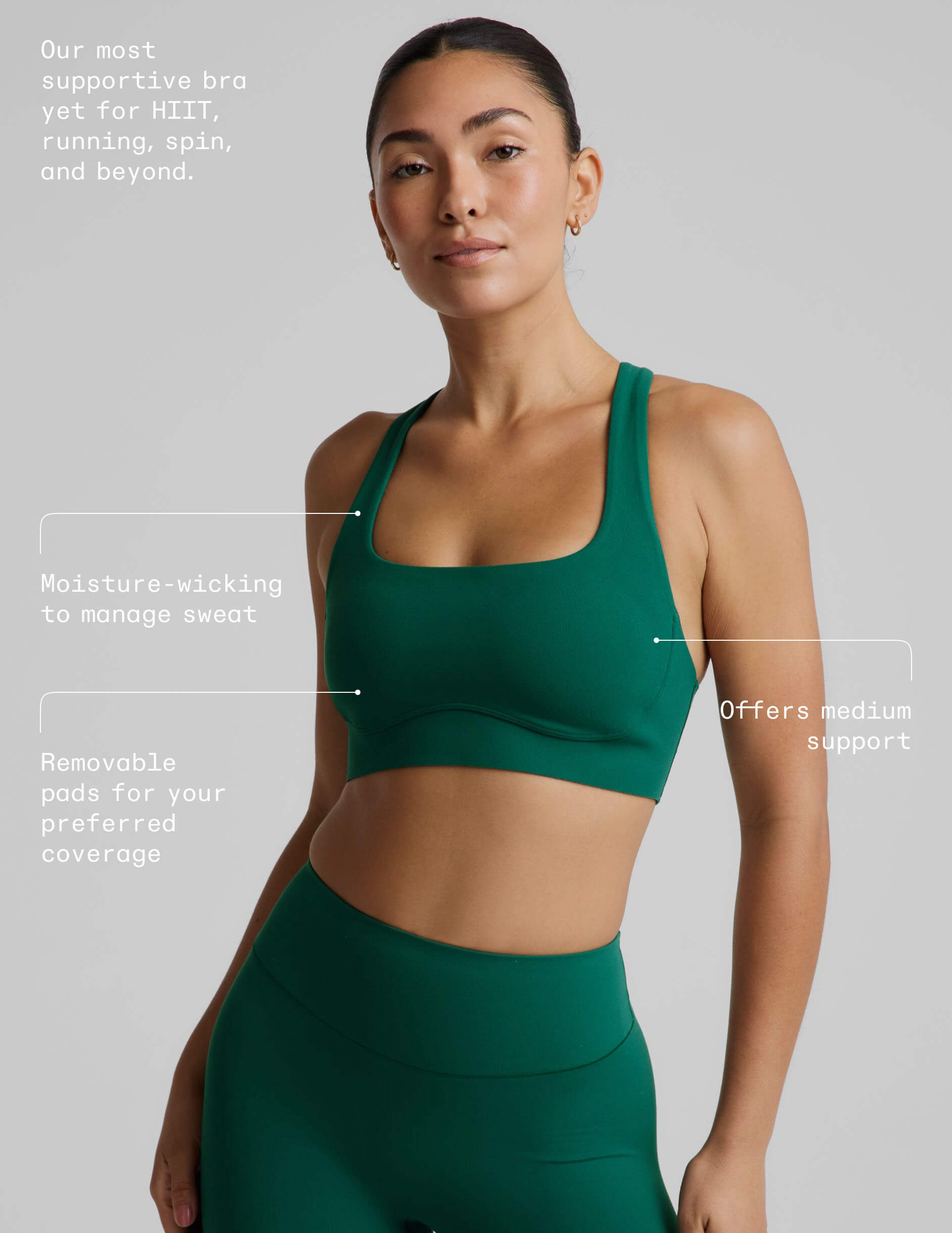 glowzone? Medium Impact Bra - Image 4