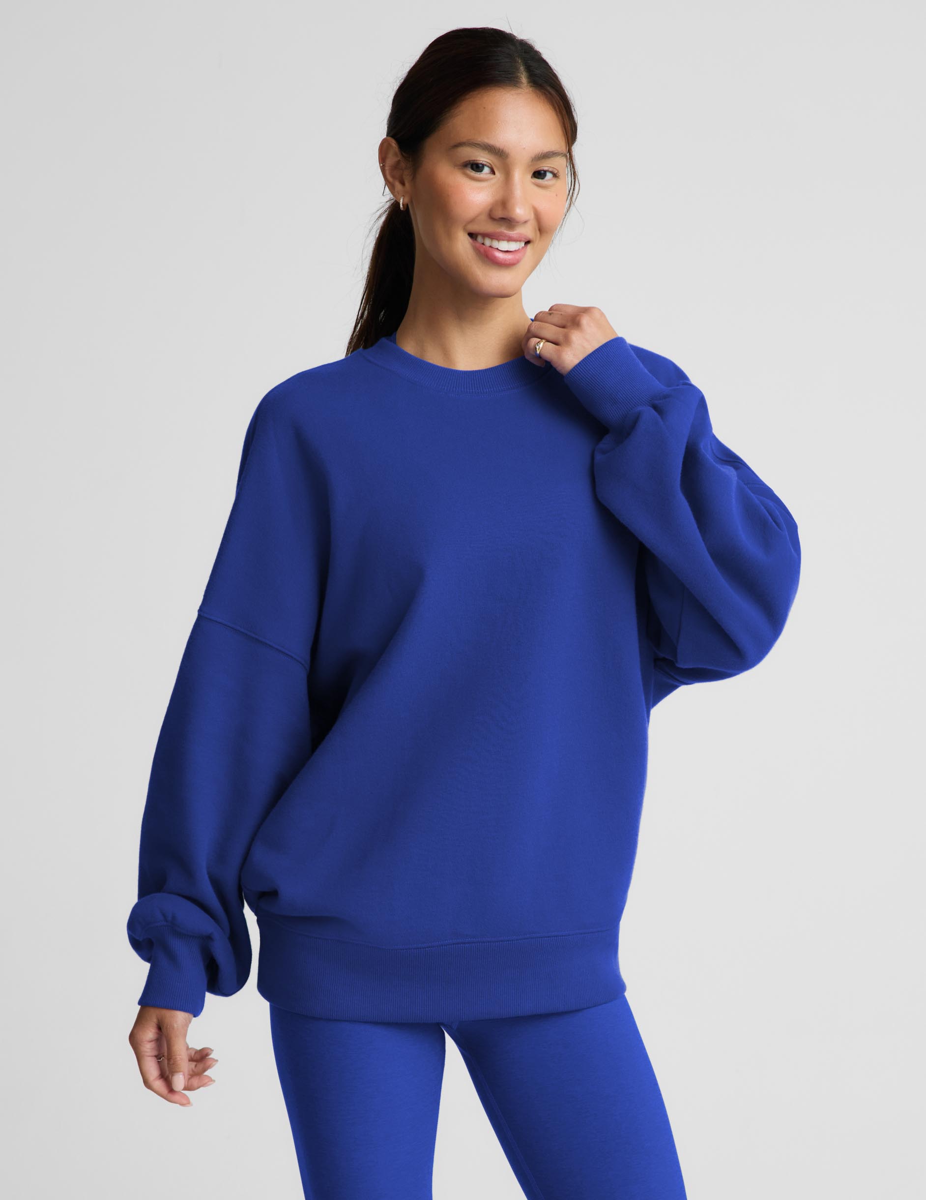 LuxeFleece 2.0??? Oversized Crewneck - Image 2