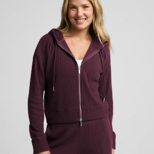 Rest Day Waffle Hooded Jacket