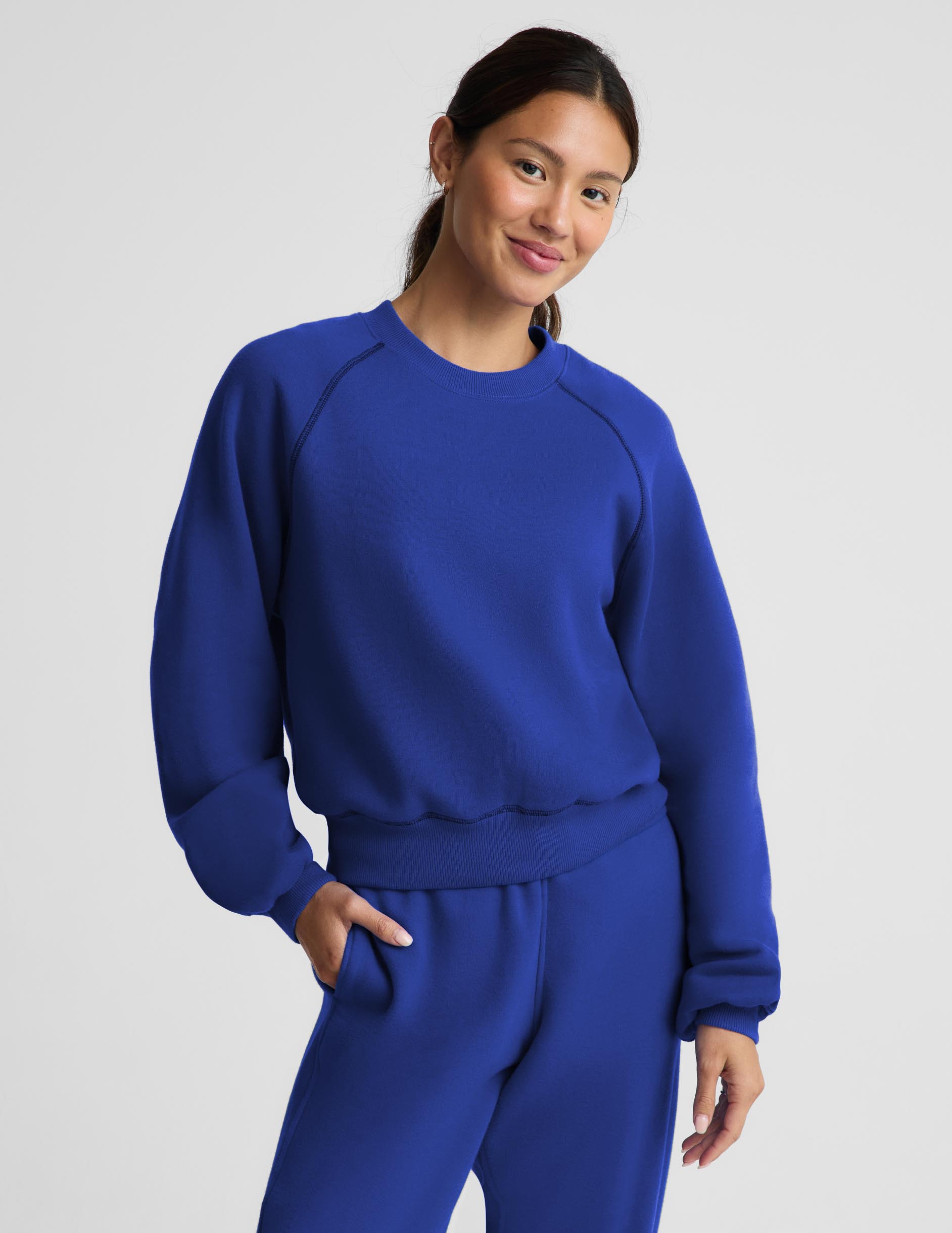 LuxeFleece 2.0??? Raglan Crewneck