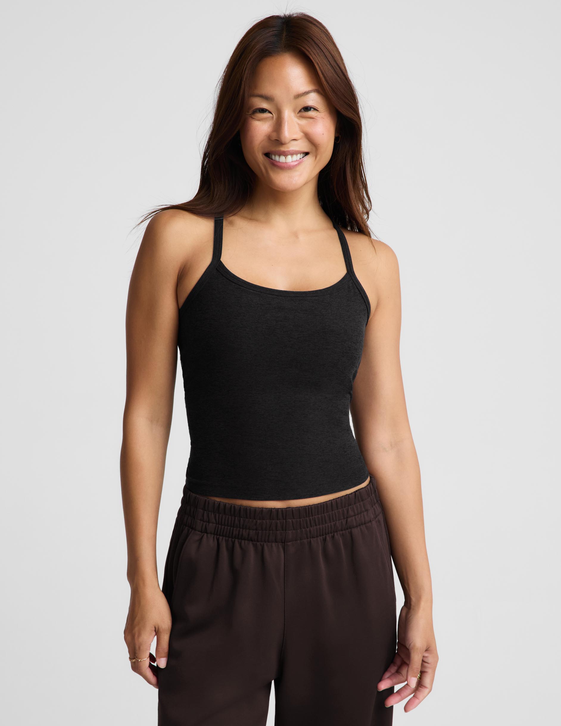 Spacedye??? Slim Racerback Midway Tank