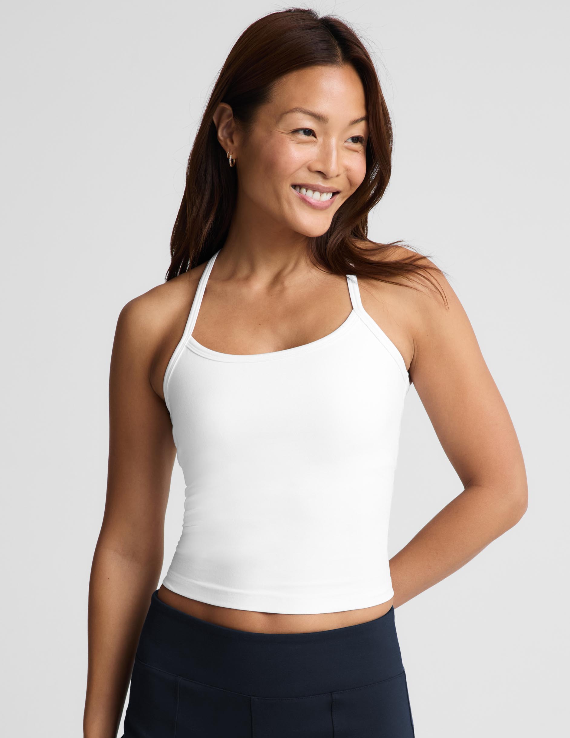 Spacedye??? Slim Racerback Midway Tank