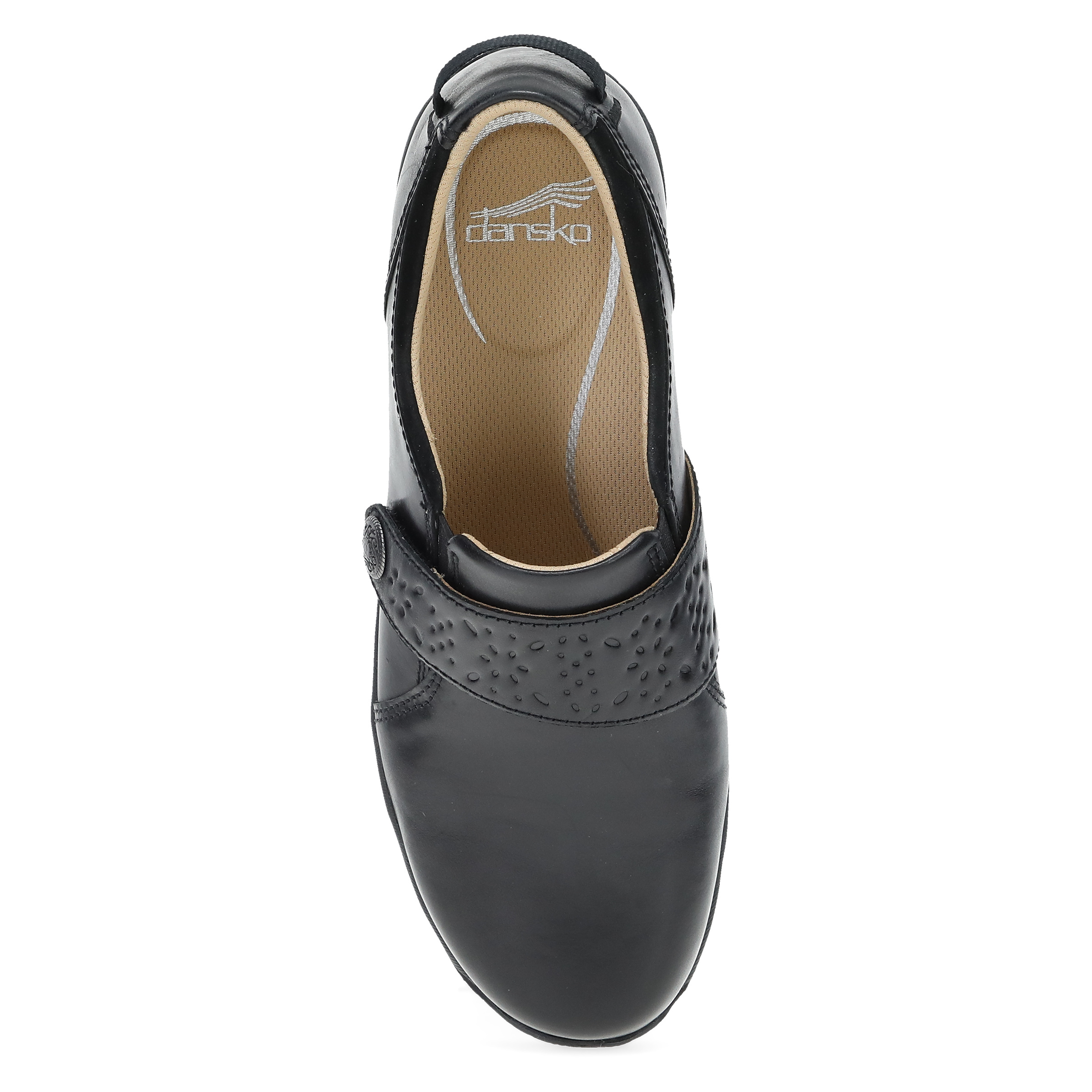 Sallie Wide Black Waxy Burnished - Image 9