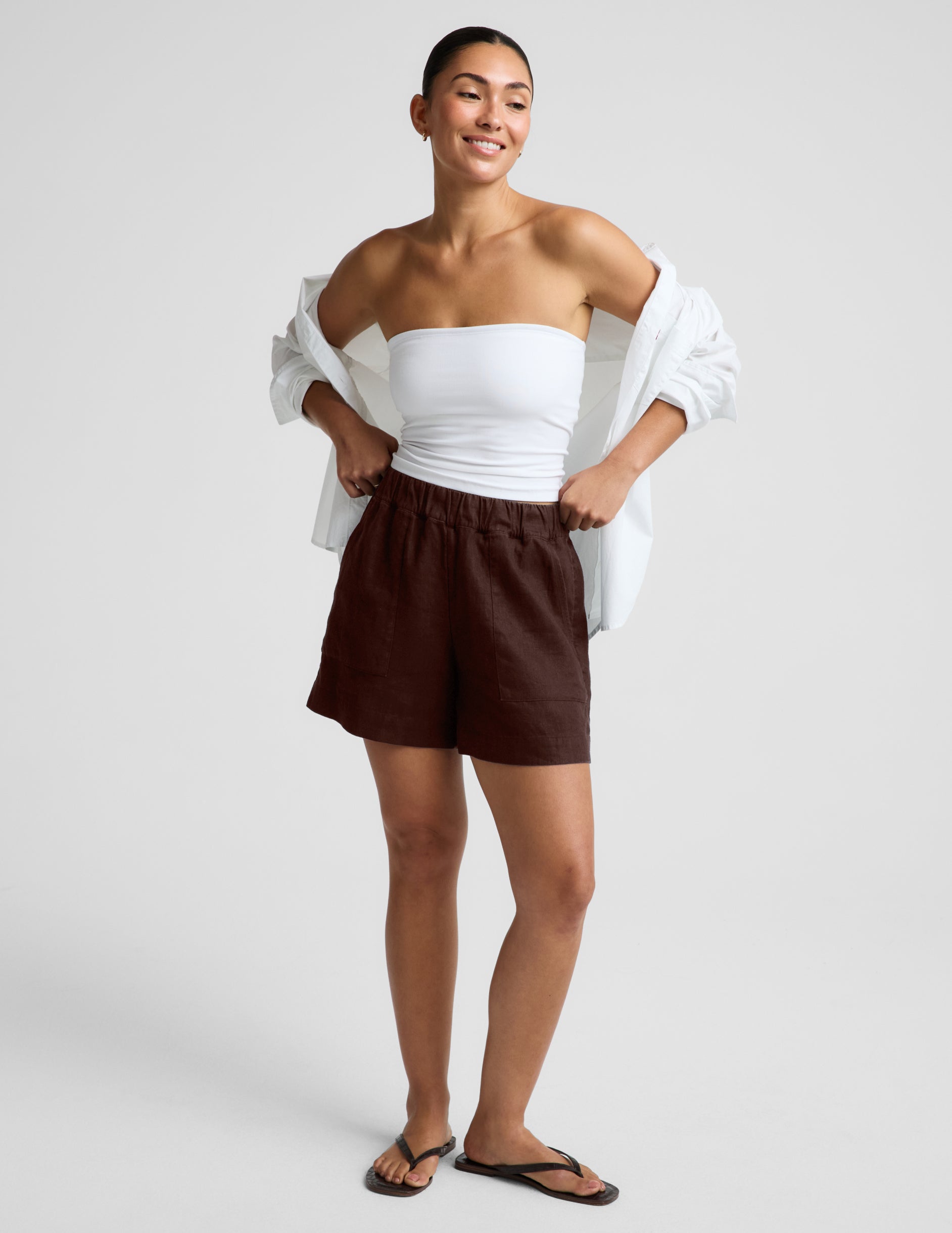 SoftWash Linen Easy Short